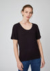 Pima Cotton Scoop Tee