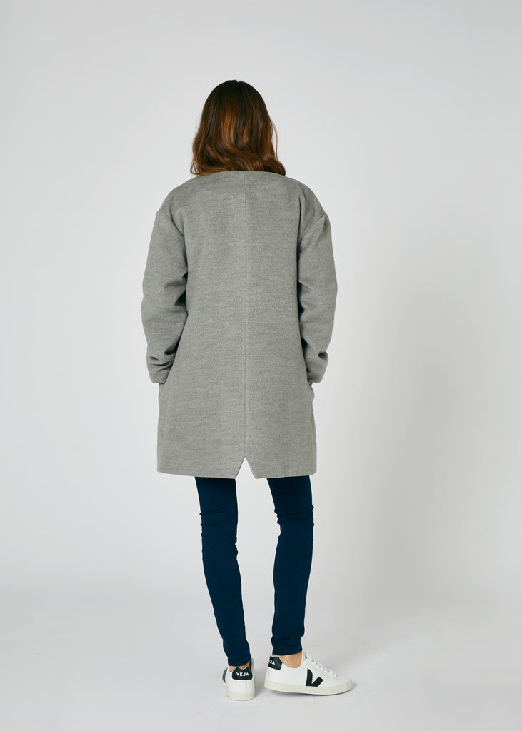 Jude Oversized Crew Neck Coat