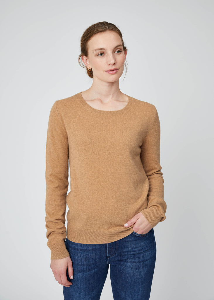 Ella Crew Neck Cashmere Sweater