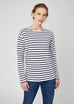 Emma Long Sleeve Breton Stripe Tee