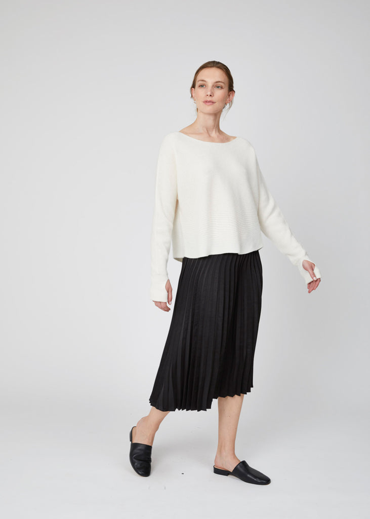 Anna Pleated Skirt