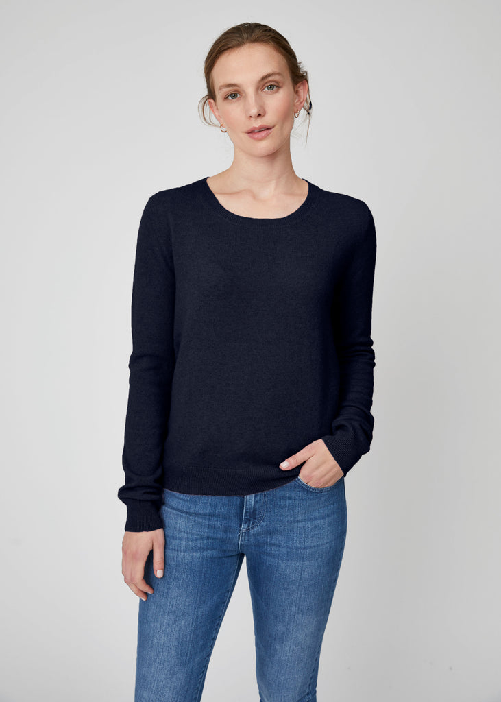 Ella Crew Neck Cashmere Sweater