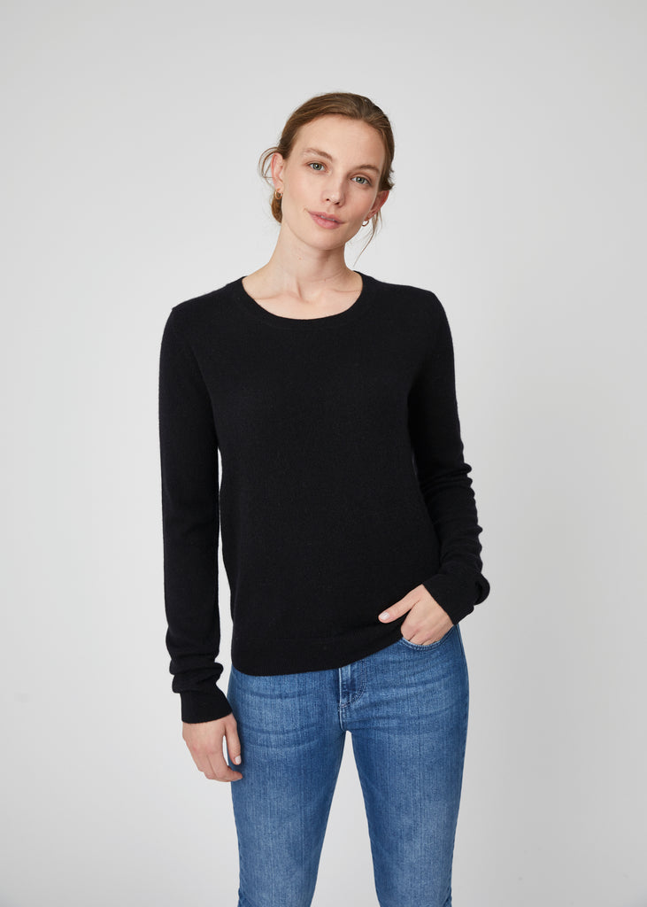 Ella Crew Neck Cashmere Sweater