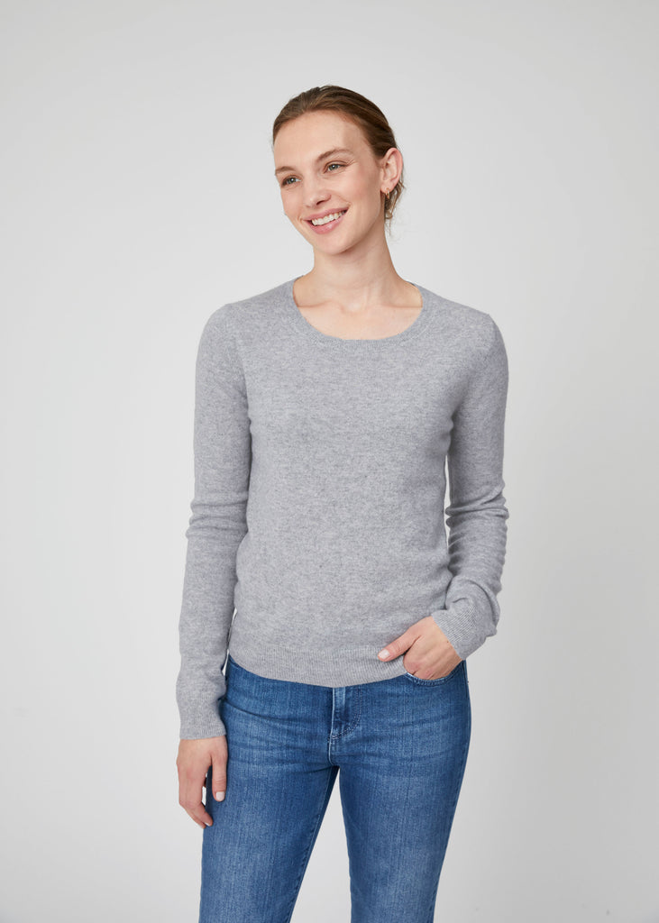 Ella Crew Neck Cashmere Sweater