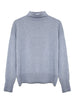 Isla Organic Cotton Cashmere Sweater - Grey