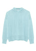 Maeve Organic Cotton Cashmere Hoodie - Blue