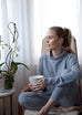 Una Organic Cotton Cashmere Lounge Pants - Grey