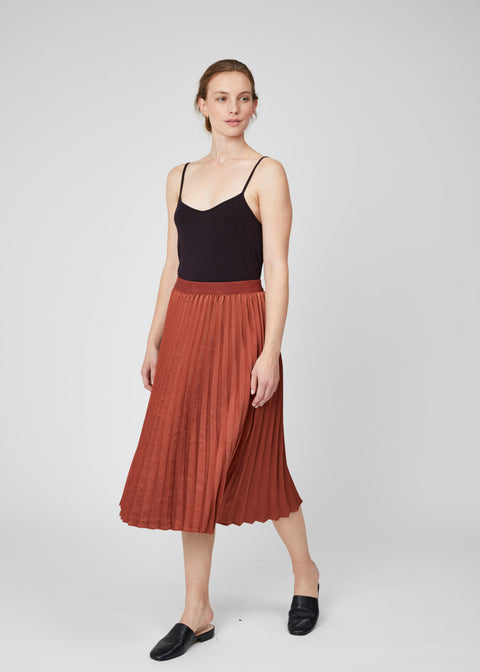 Anna Pleated Skirt